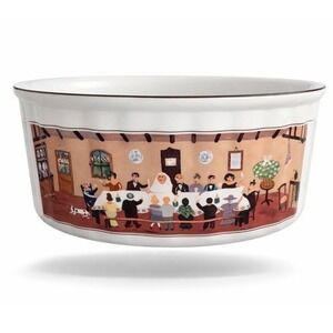 Villeroy Boch VILBOFOUR Wedding NaIF Serving Bowl Oven/Microwave Dishwasher Safe